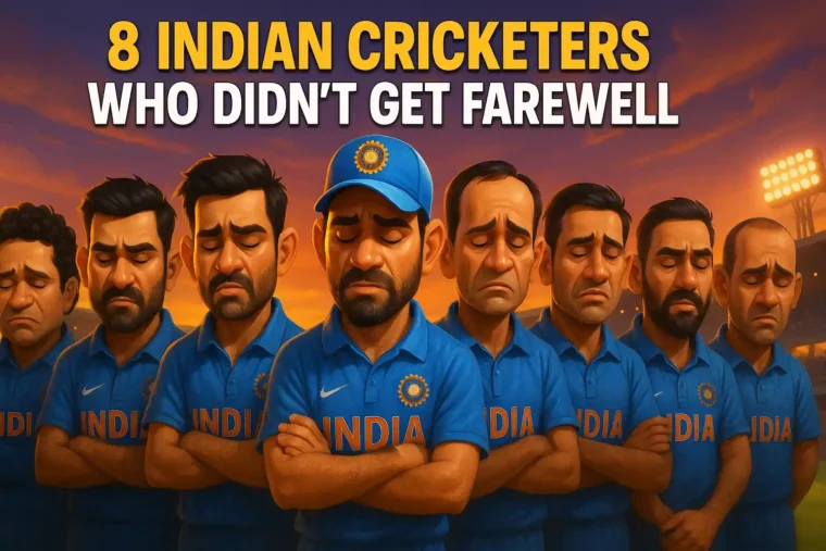 8 Indian Cricketers Did Not Get Farewell: Shocking List