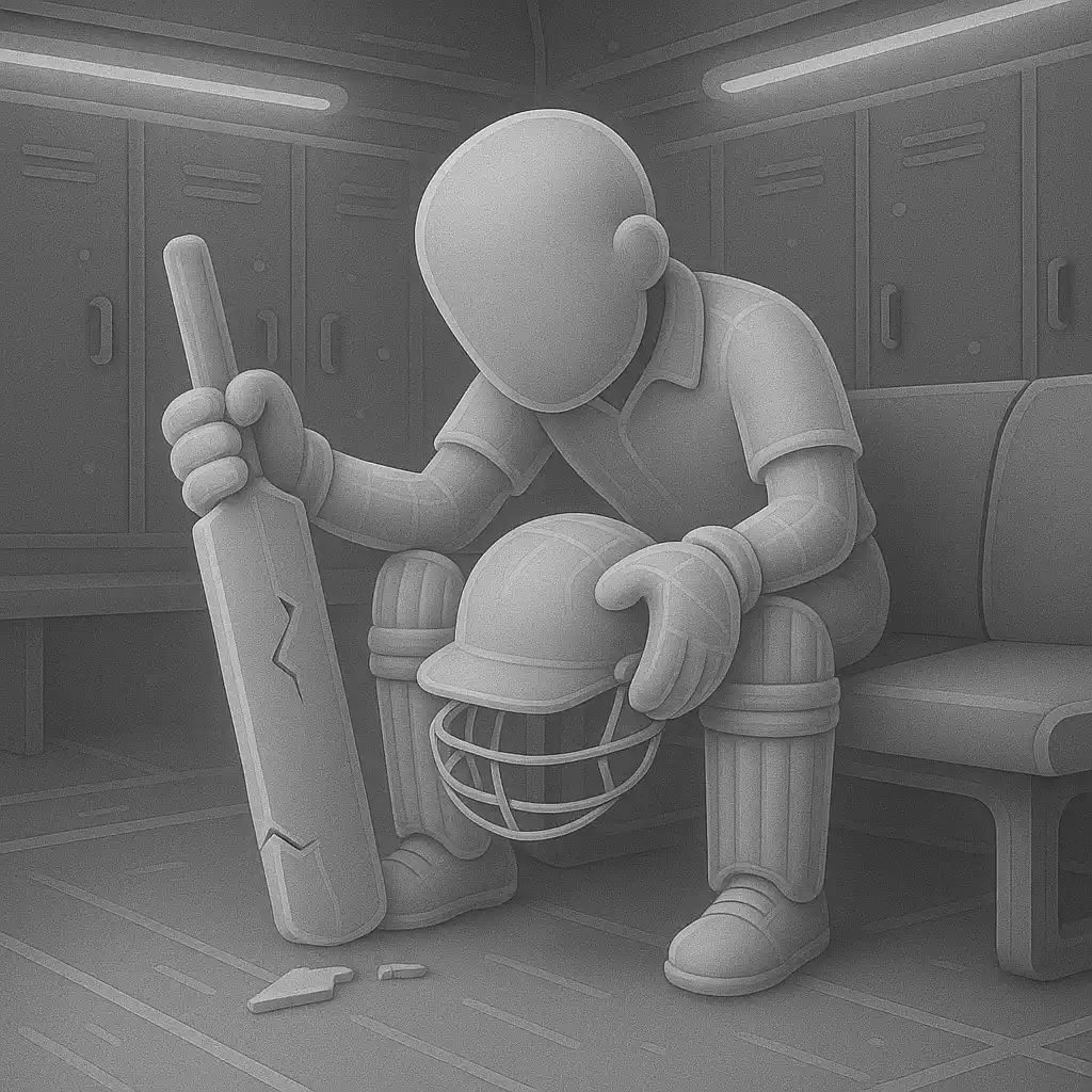 Imam Ul Haq Breaks Bat Helmet