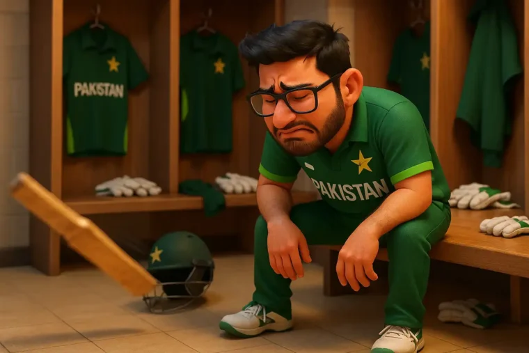Imam Ul Haq Breaks Bat Helmet in Heated Dressing Room Scene