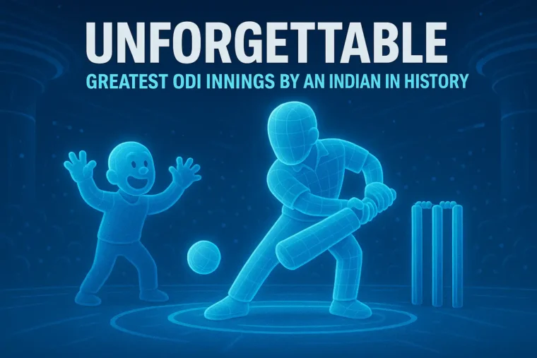 Unforgettable Greatest ODI Innings by an Indian in History