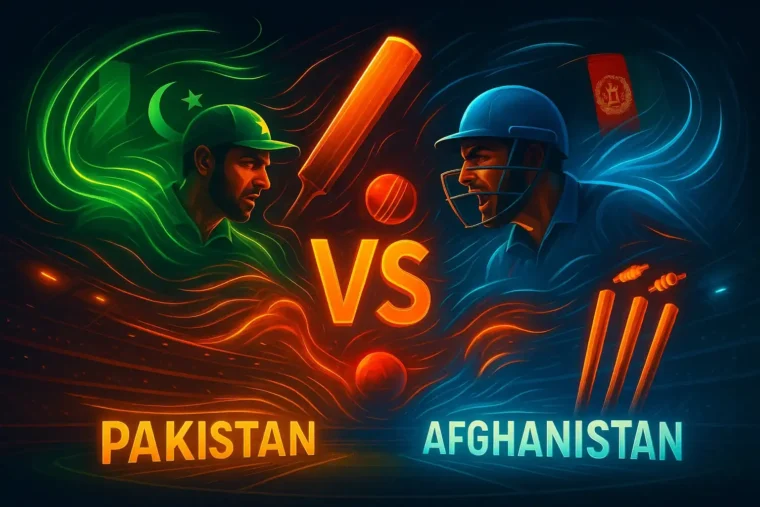Pakistan vs Afghanistan Cricket Score