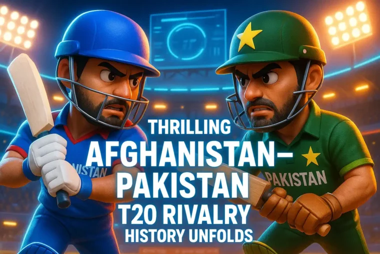 Thrilling Afghanistan Pakistan T20 Rivalry History Unfolds