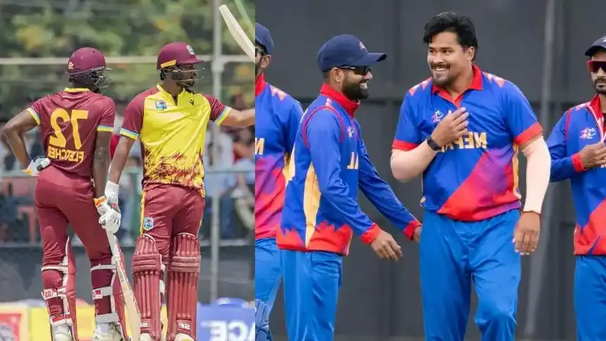 First T20 International match West Indies vs Nepal