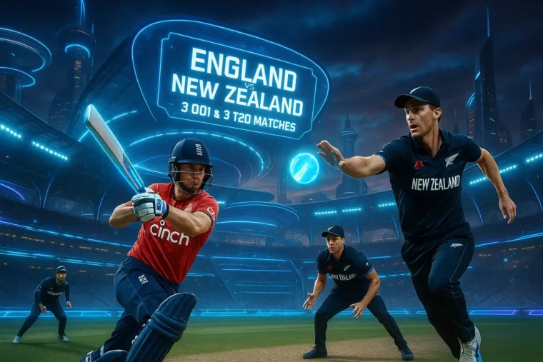 England vs New Zealand cricket 2025