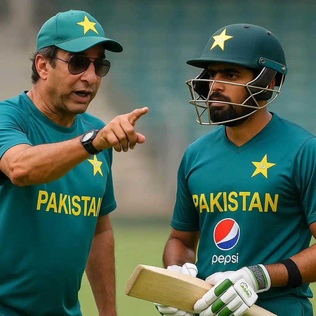 wasim akram backs babar azam