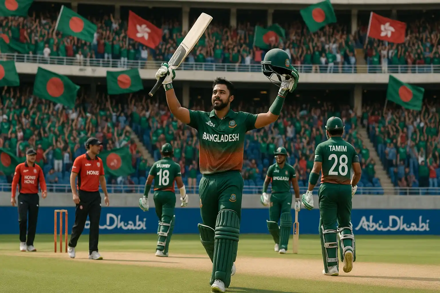 Bangladesh vs Hong Kong Asia Cup Result abu dhabi 2025