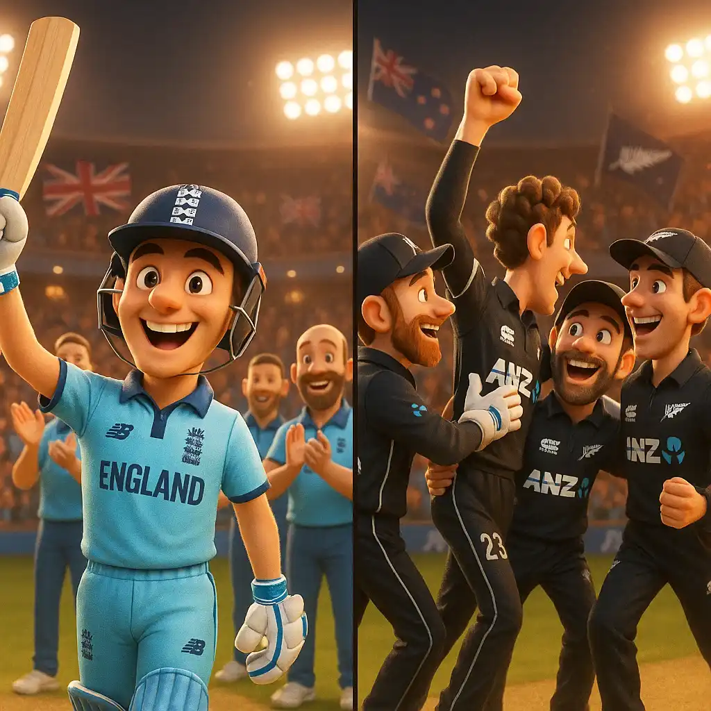 England vs New Zealand cricket 2025