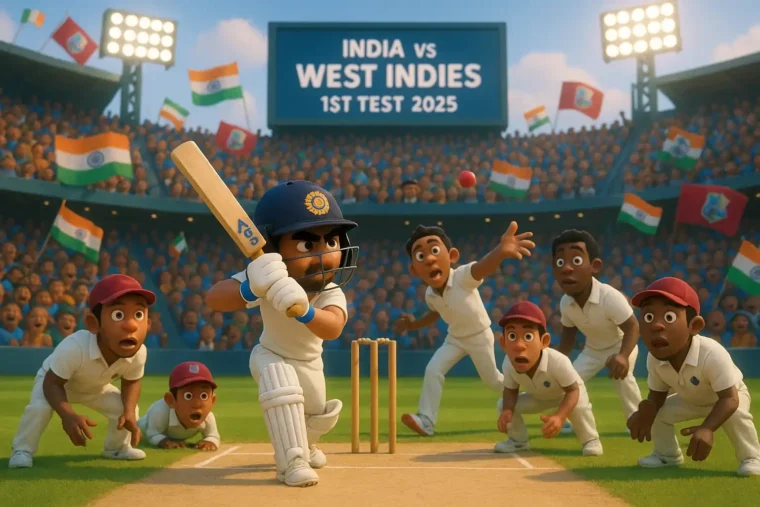 India vs West Indies 1st Test 2025, Ahemadabad