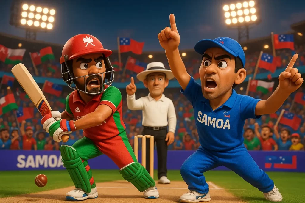 Oman vs Samoa T20 in 1st Match
