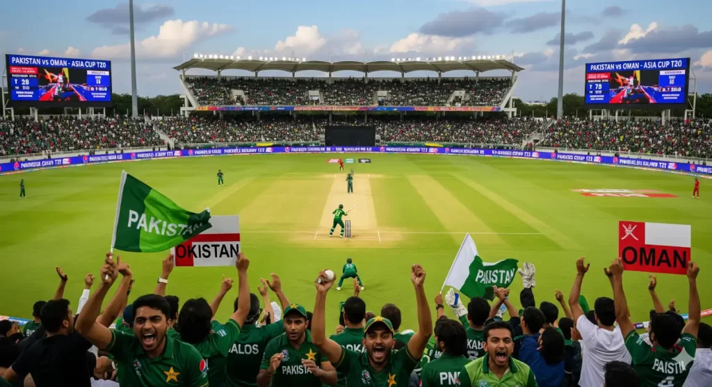 Pakistan vs Oman Asia Cup 2025 squads