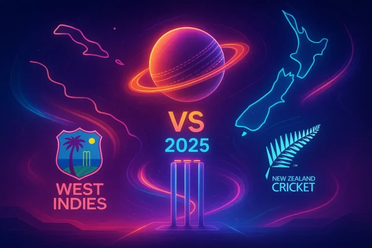West Indies vs New Zealand 2025 tournament in New Zealand