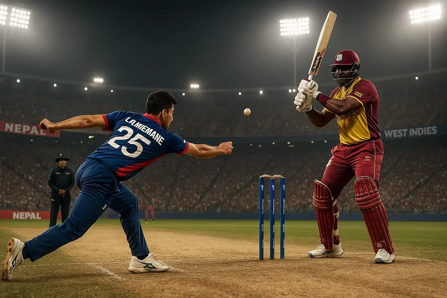 nepal vs west indies 1st t20