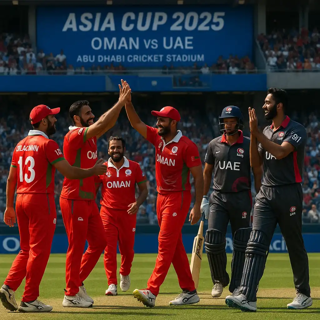Oman vs UAE Asia Cup 2025 in abu dhabi