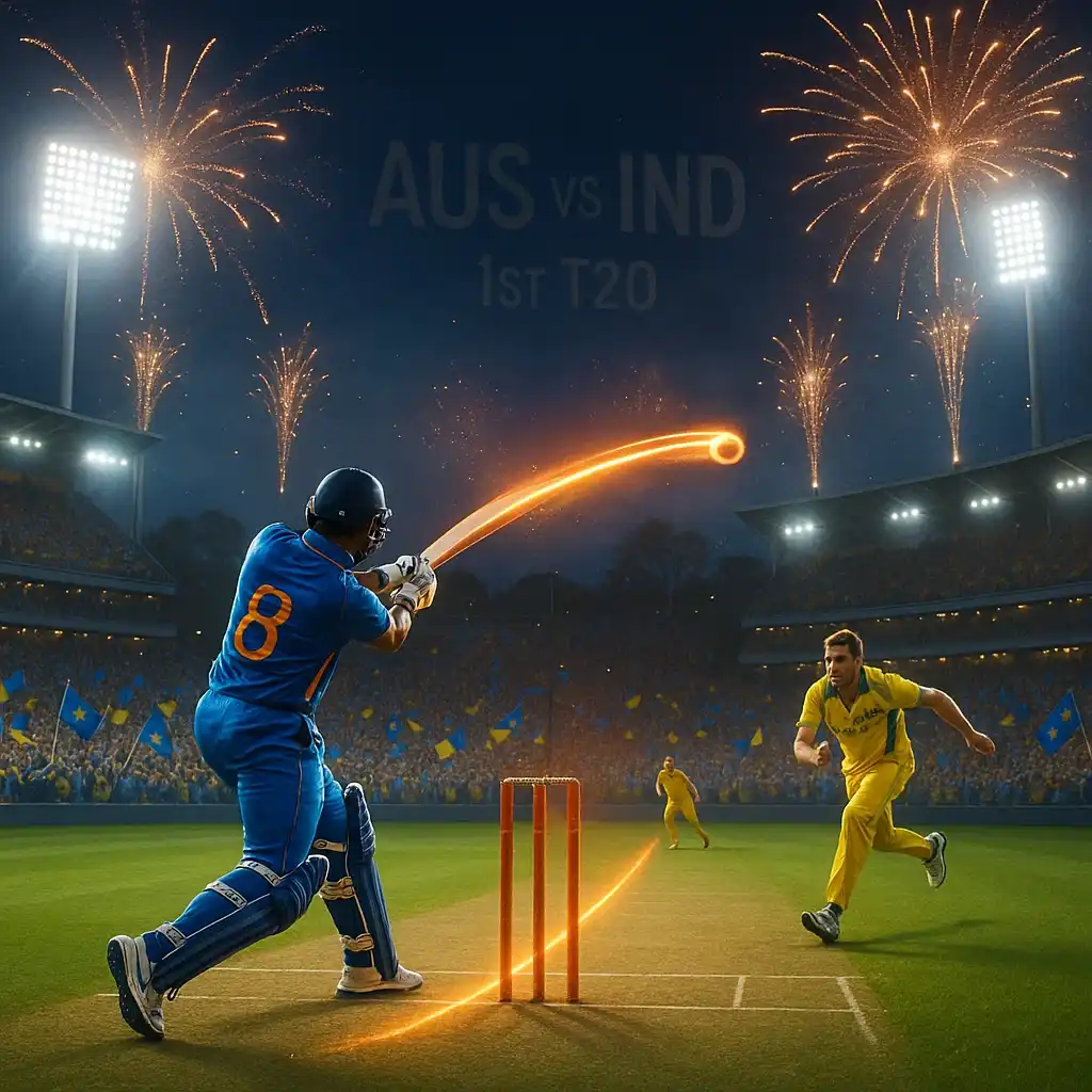 AUS vs IND 1st T20