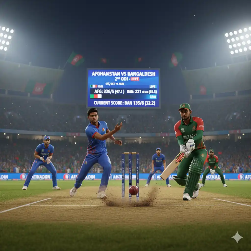 Afghanistan vs Bangladesh 2nd ODI