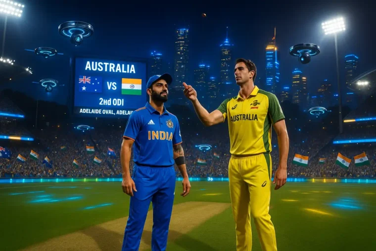 Australia vs India 2nd ODI – A Thrilling Battle Awaits