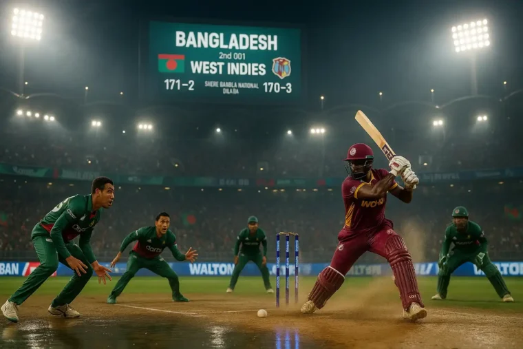 Bangladesh vs West Indies 2nd ODI: Thrilling Series Decider