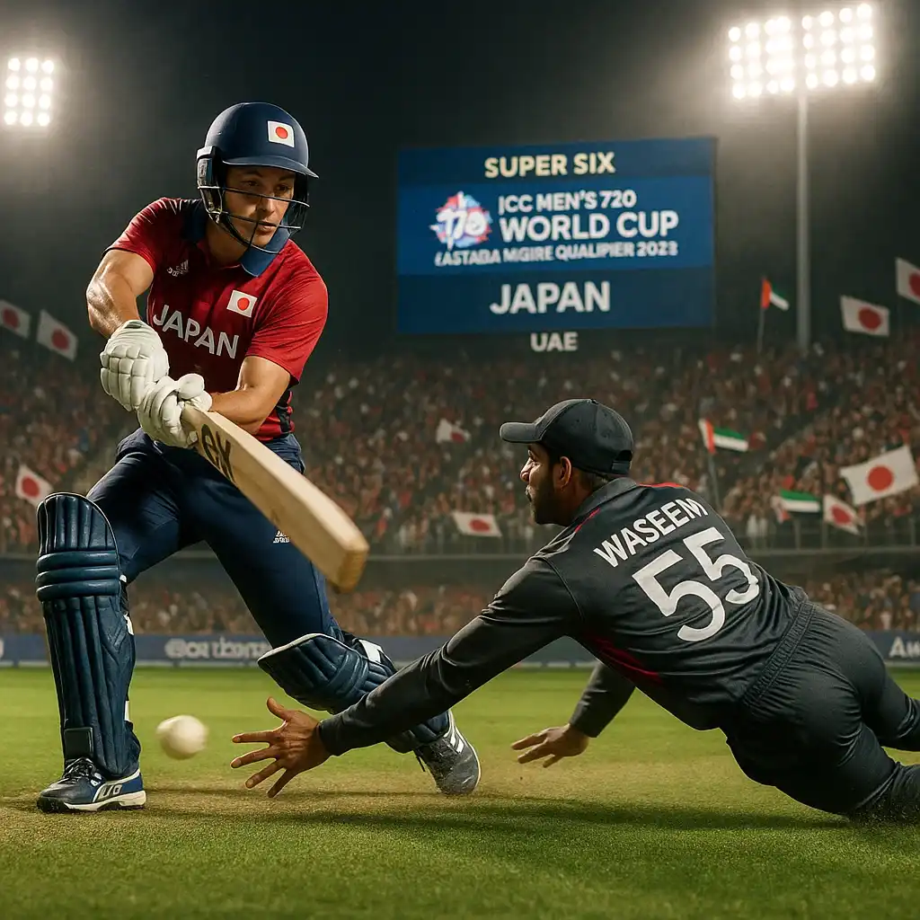 Japan vs UAE t20 world cup qualifier 2025 uae