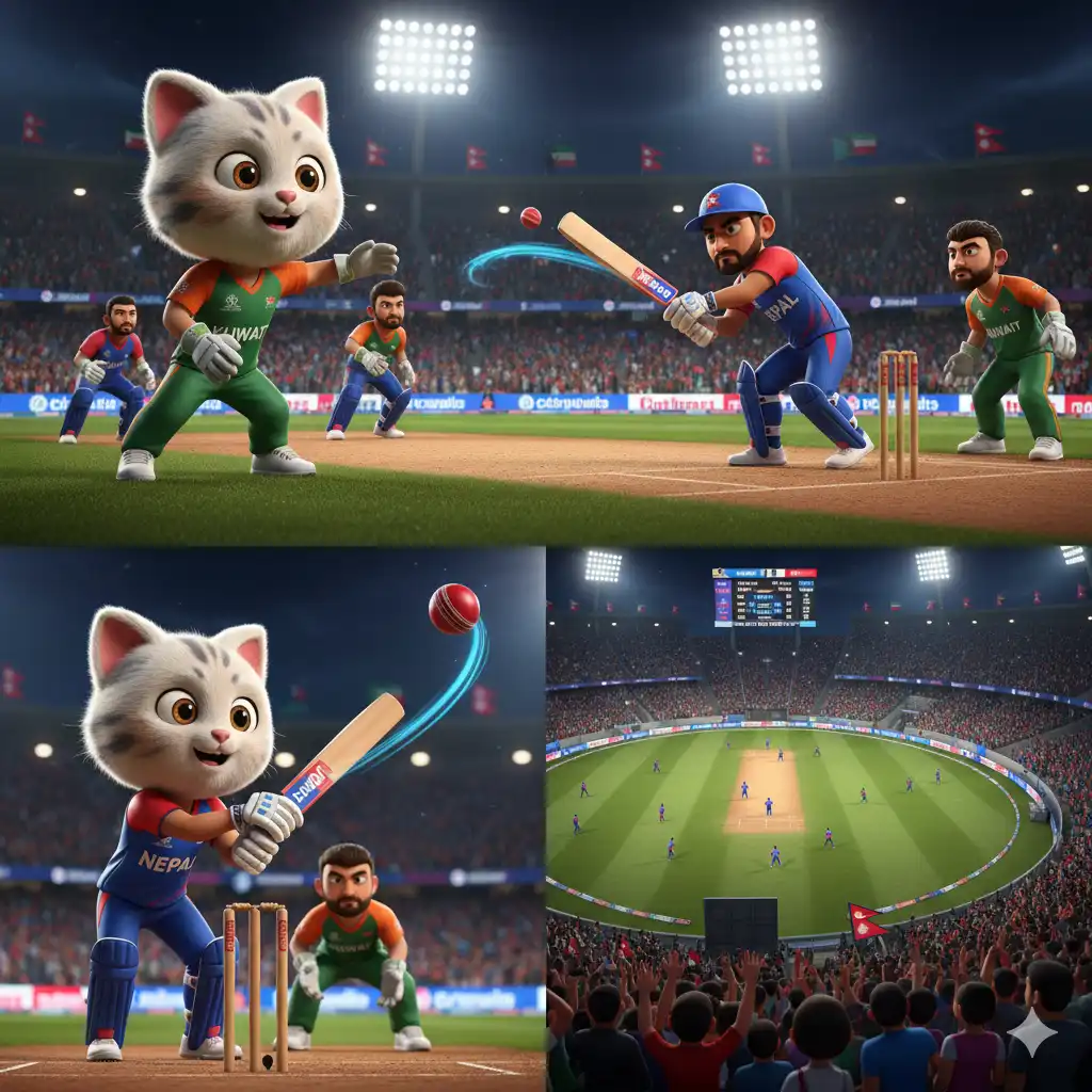 Nepal vs Kuwait T20 Qualifier 2025 - Amerets