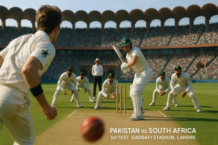Pakistan vs South Africa 1st Test in lahore