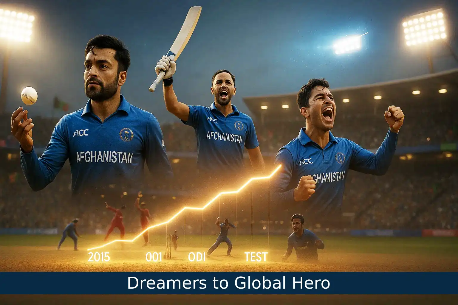 Rise of Afghanistan Cricket From Dreamers to Global Heroes AFG
