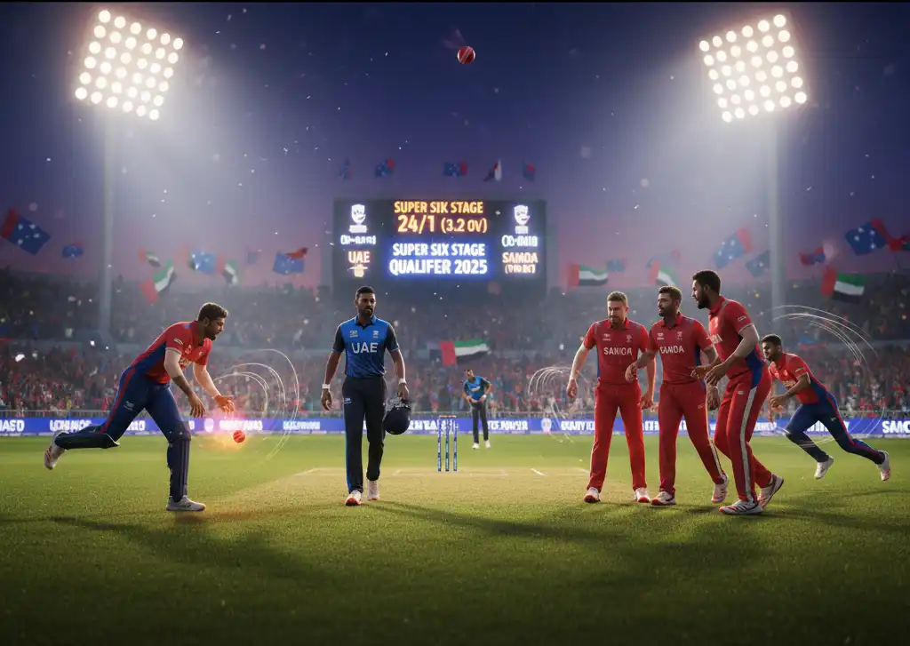 Samoa vs United Arab Emirates Qualifier 2025