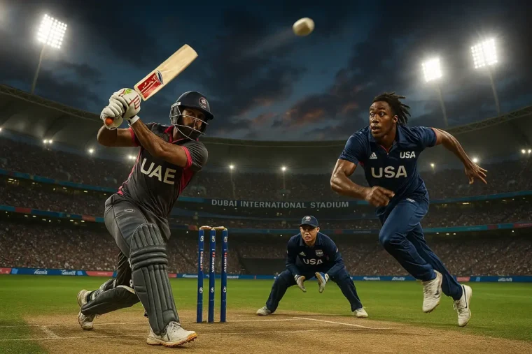 UAE vs USA World Cup League Two – Bold Clash in Dubai