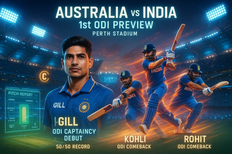 Australia vs India 1st ODI: Thrilling Series Opener in Perth