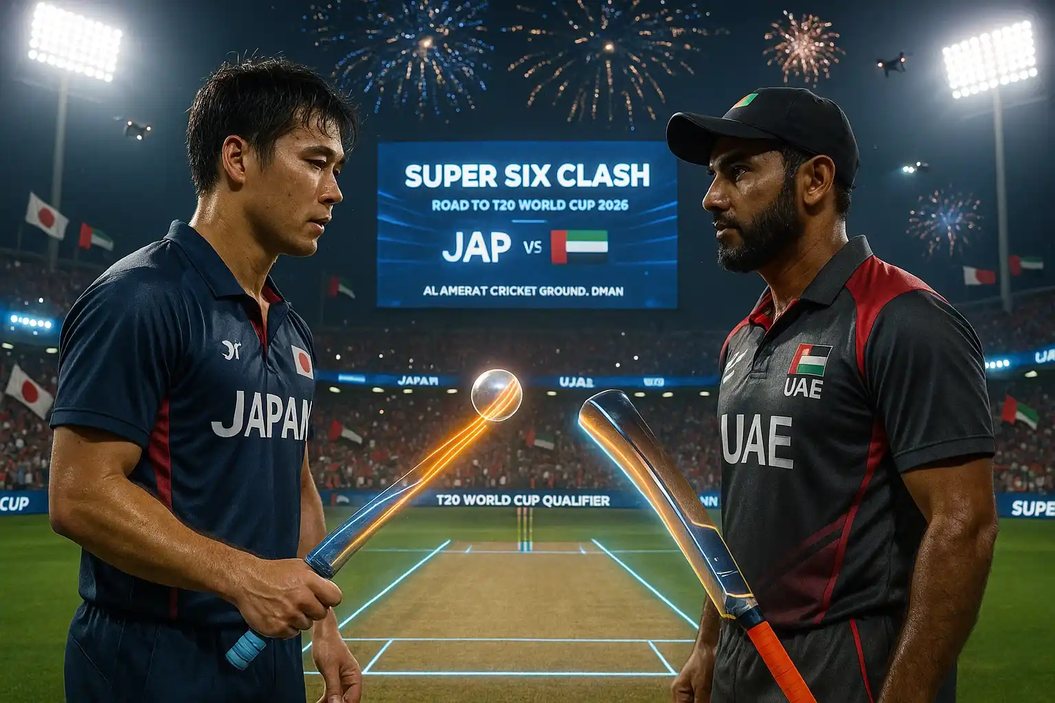 Epic Battle Awaits: Japan vs UAE T20 World Cup Qualifier