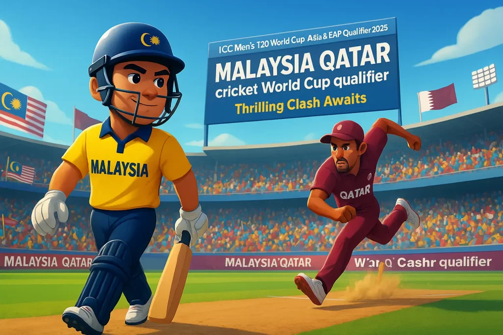 Malaysia Qatar cricket World Cup qualifier
