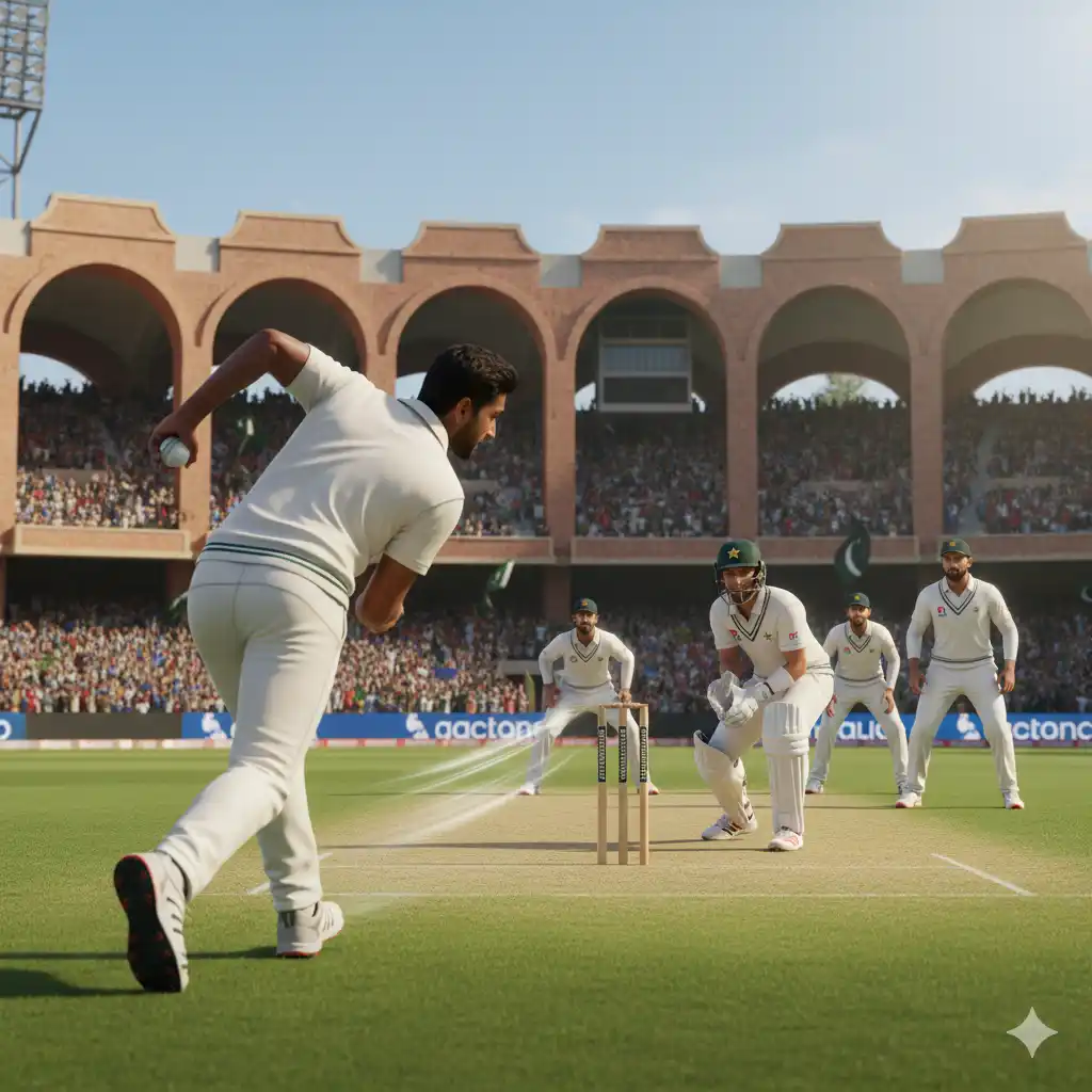 Pakistan vs South Africa 1st Test in lahore, pakistan