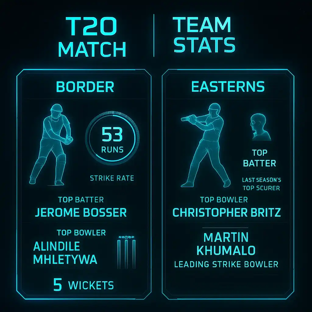 Easterns vs Border 10th Match