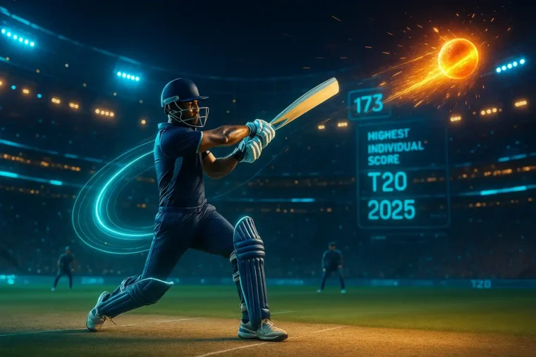 Highest Individual Score in T20 2025: Brilliant Record List