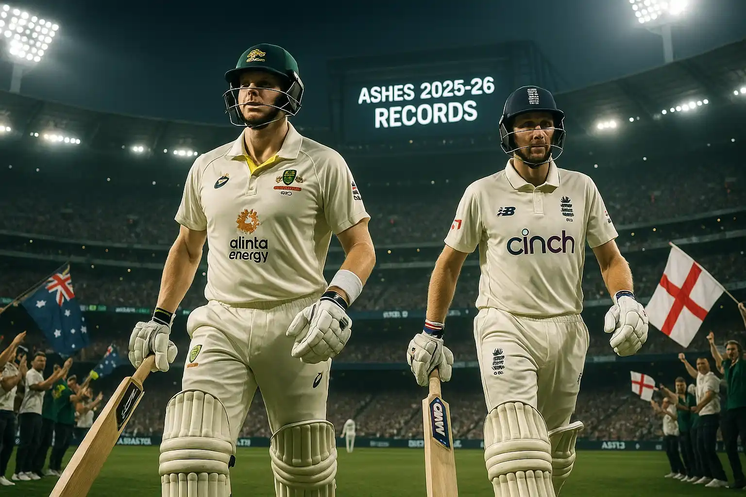 Historic Battles and Ashes 2025-26 Records to Watch