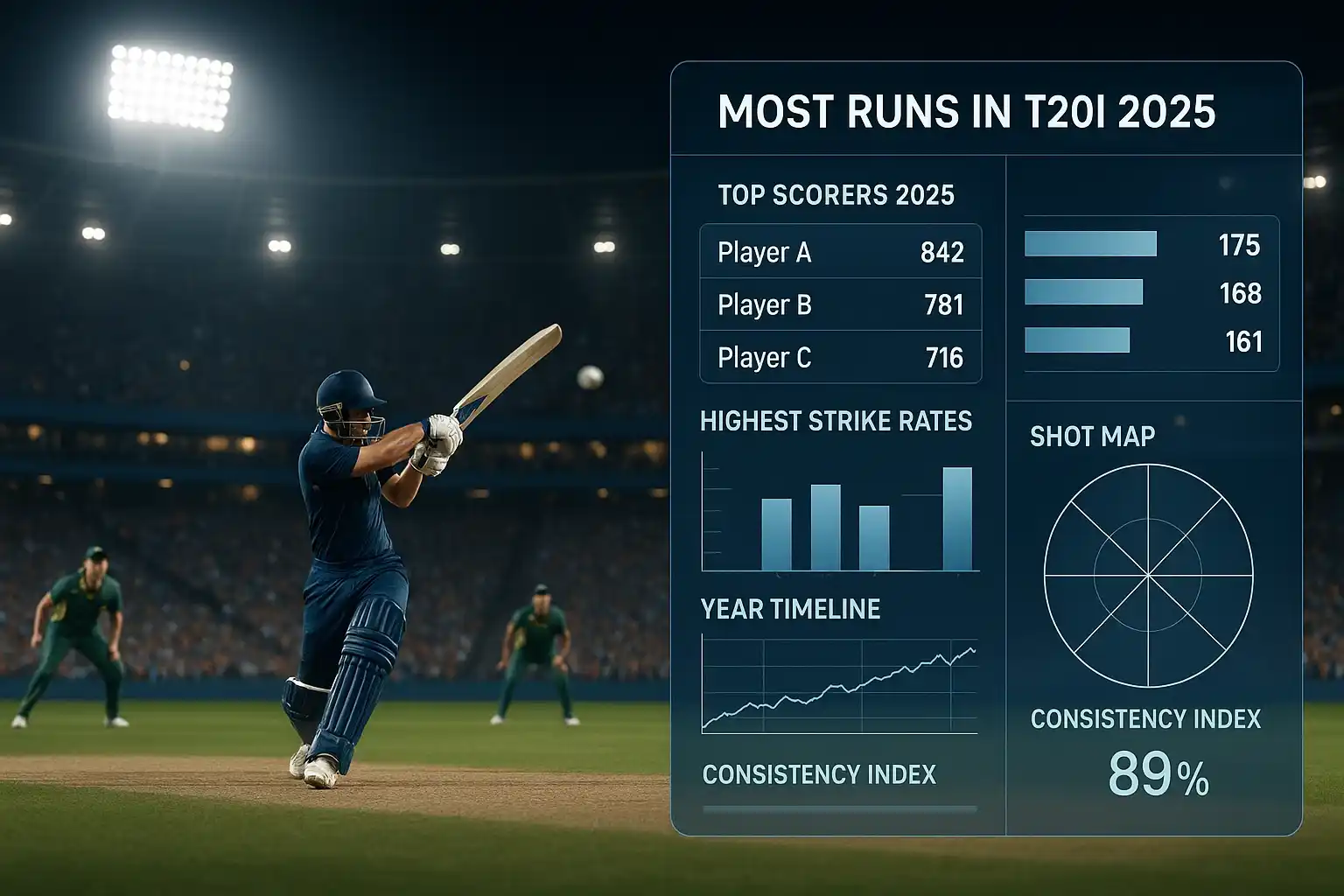 Most Runs in T20I 2025_ Full List, Records & Rising Stars