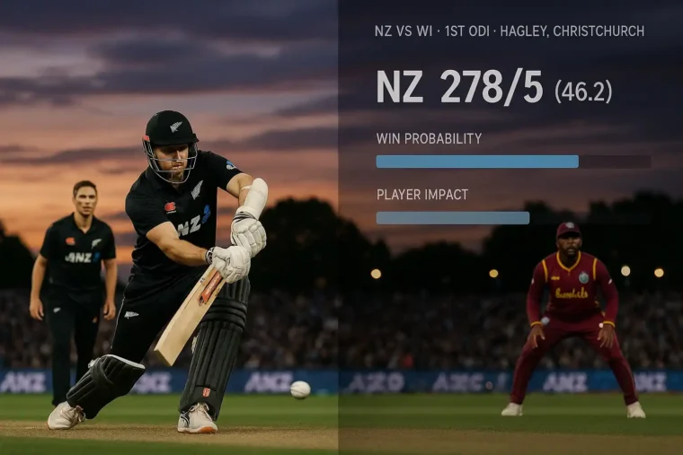 NZ vs WI 1st ODI Prediction: BlackCaps Target Strong Start