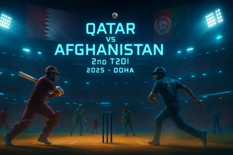 Qatar vs Afghanistan 2nd T20I 2025