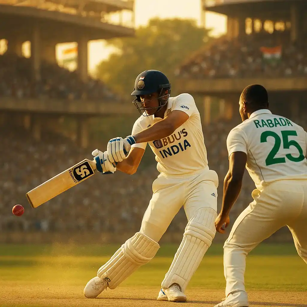 South Africa in India Test Records