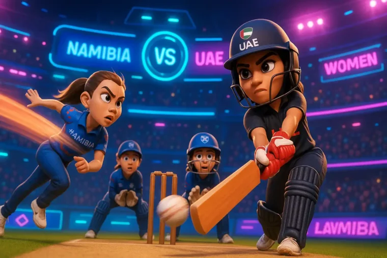 Strong NAM-W vs UAE-W 26th Match Preview & Insights