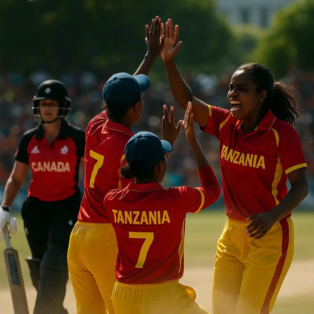 TAN Women vs CAN Women 4th T20I