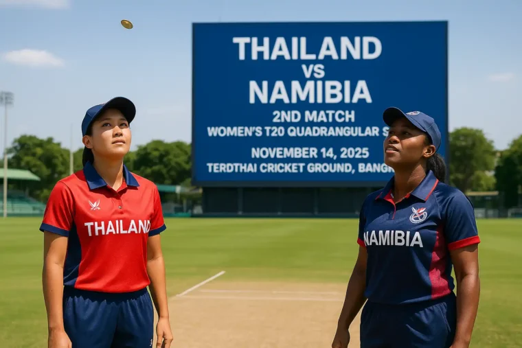 THA Women vs NAM Women 2025: Braces for Intense Showdown