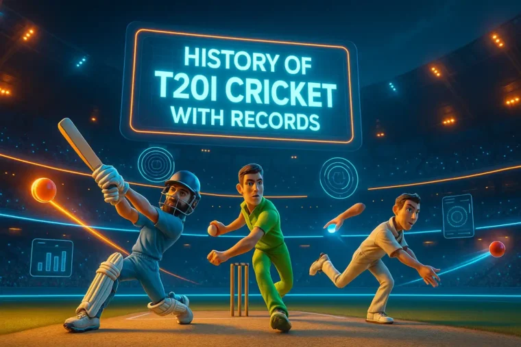 The Dynamic Rise: History of T20I Cricket with Records