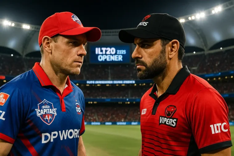 DC vs Vipers 1st Match Prediction – ILT20 2025-26 Opener