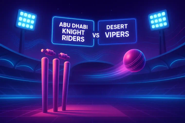 Knight Riders vs Vipers 17th Match Promises a Fierce Contest