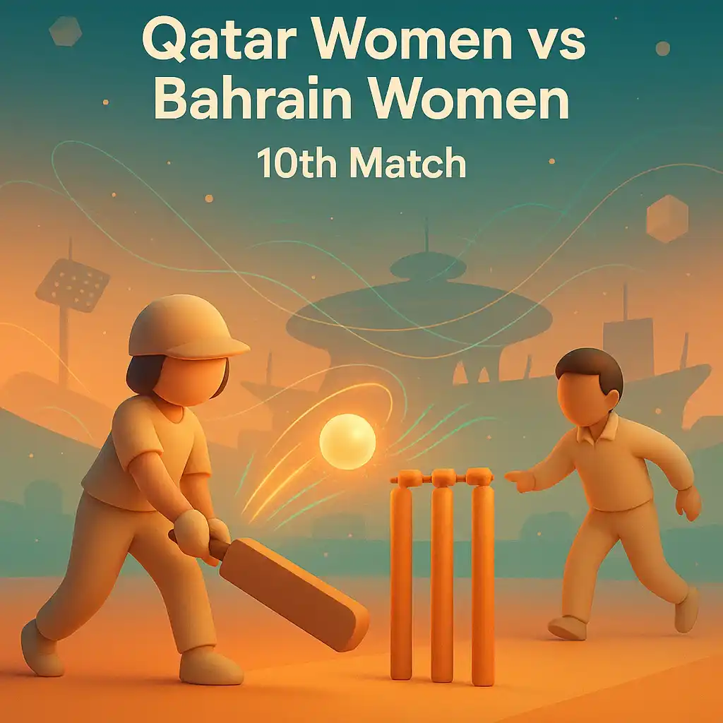 Qatar vs Bahrain Women 10th Match