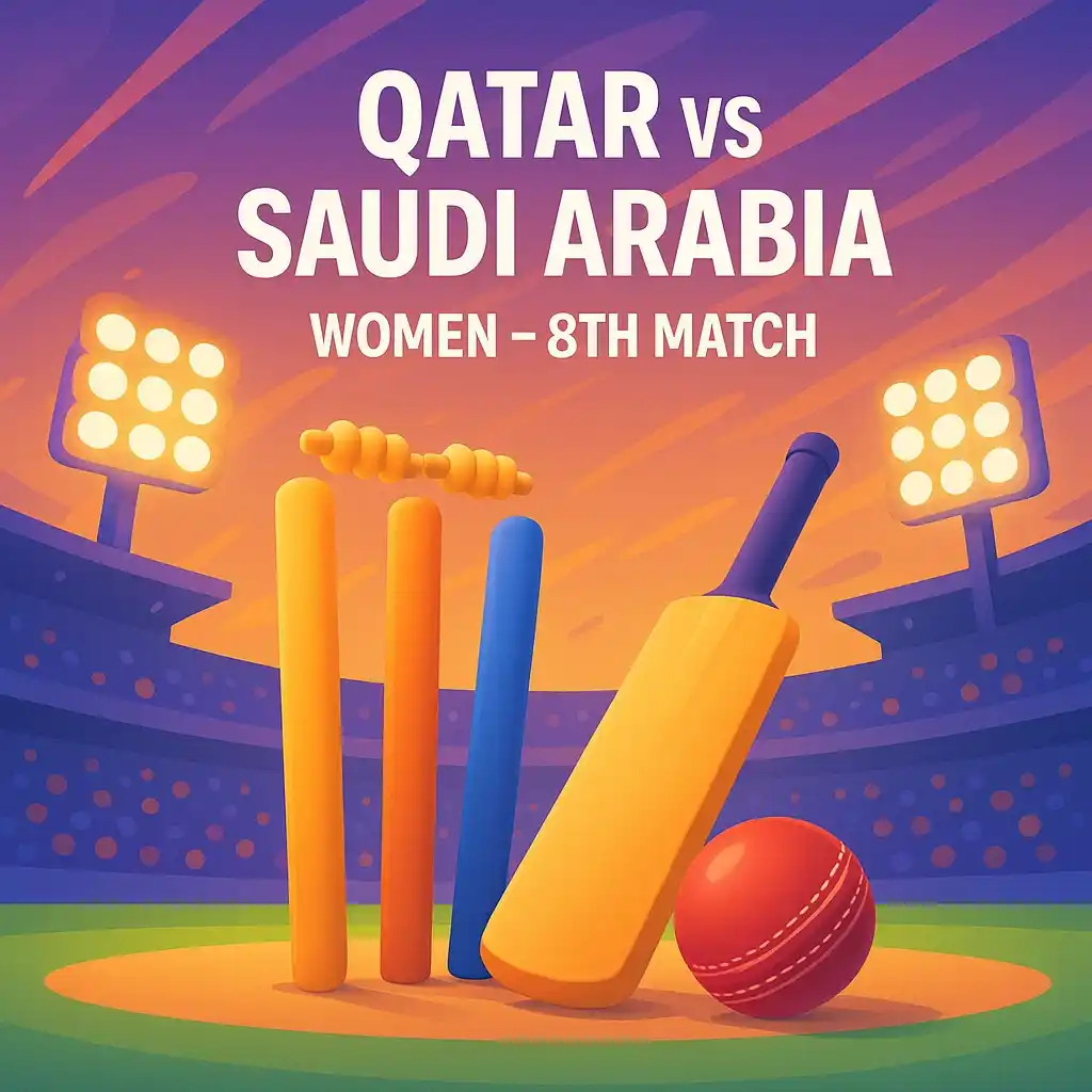 Qatar vs Saudi Arabia Women 8th Match