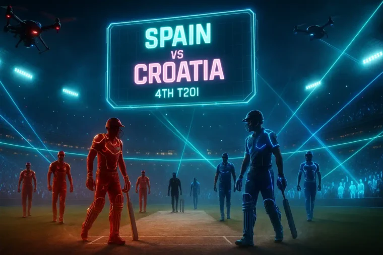 Spain vs Croatia 4th T20I: ESP Relentless Charge Continue