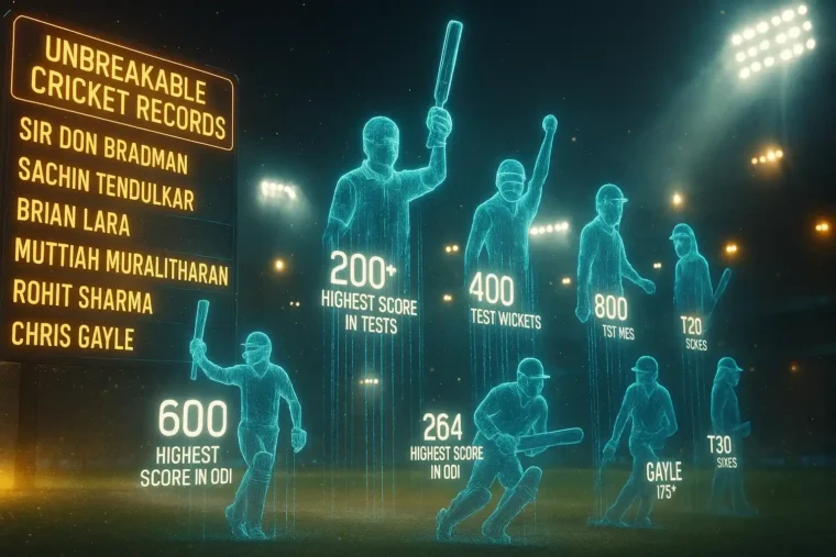 Unbreakable Cricket Records That Still Shock the World