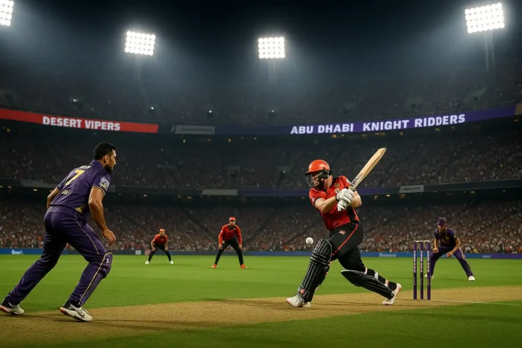 Vipers vs KnightRiders 4th Match ILT20: Bold Winning Preview