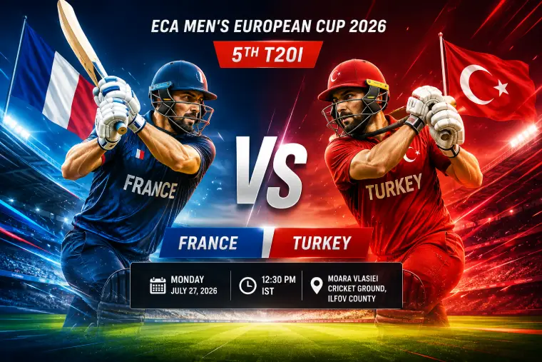 Can Turkey Lead? France vs Turkey 5th T20I Prediction